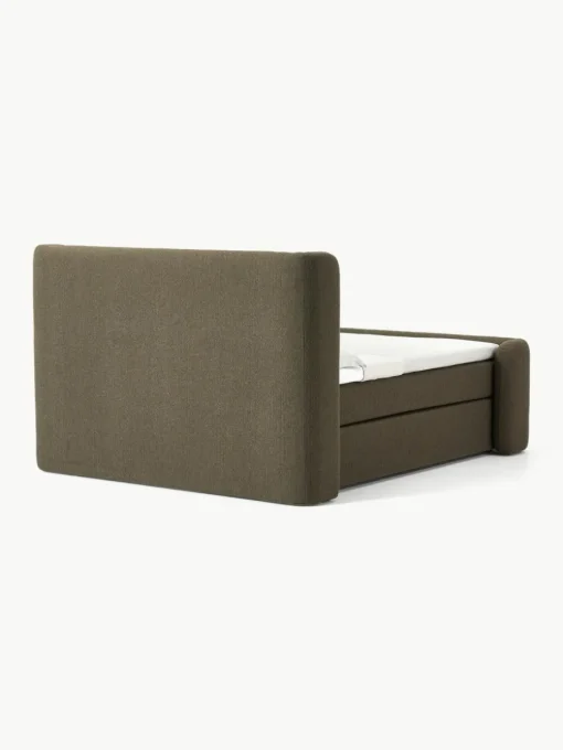 Bouclé-Boxspringbett Perla