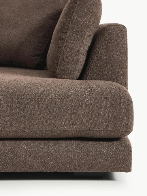 Bouclé-Ecksofa Tribeca