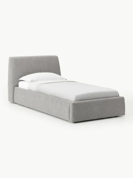 Bouclé-Einzelbett Cloud