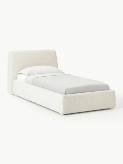 Bouclé-Einzelbett Cloud