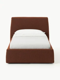 Bouclé-Einzelbett Cloud