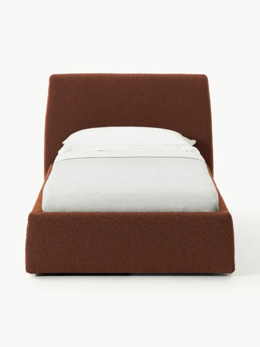 Bouclé-Einzelbett Cloud