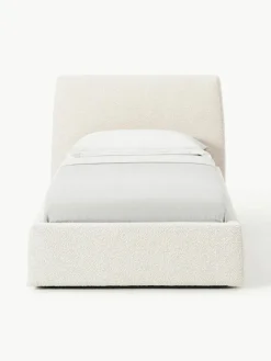 Bouclé-Einzelbett Cloud