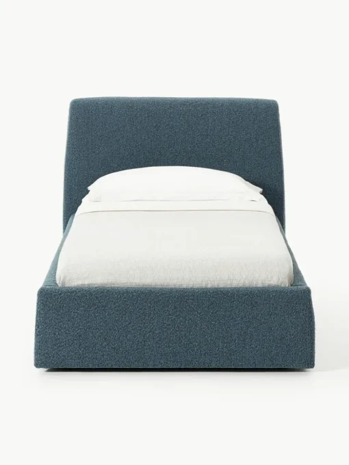 Bouclé-Einzelbett Cloud