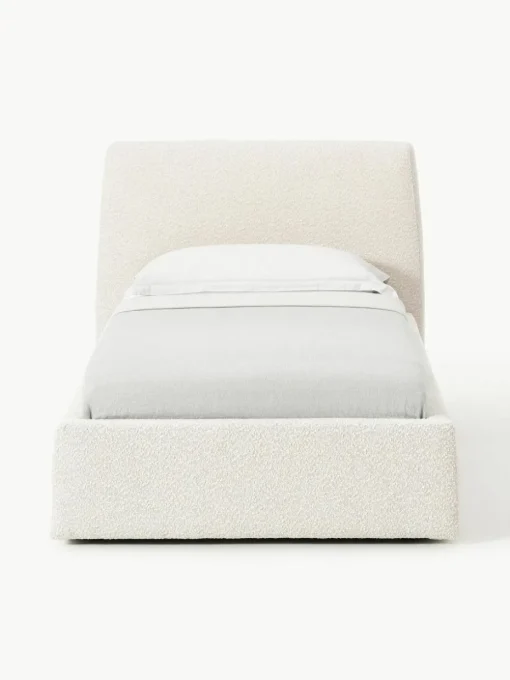 Bouclé-Einzelbett Cloud