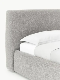 Bouclé-Einzelbett Cloud