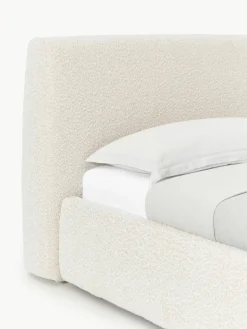 Bouclé-Einzelbett Cloud