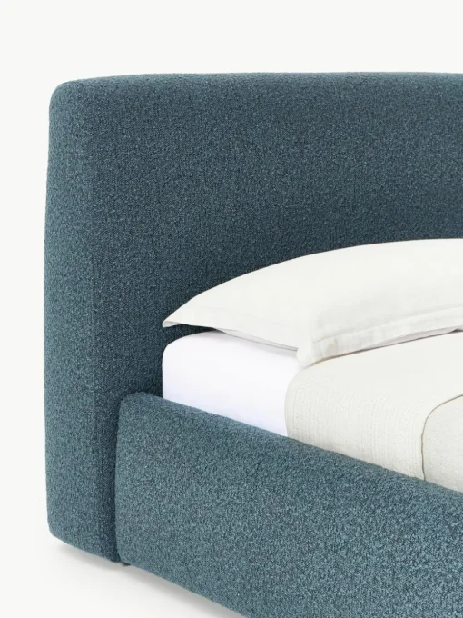 Bouclé-Einzelbett Cloud