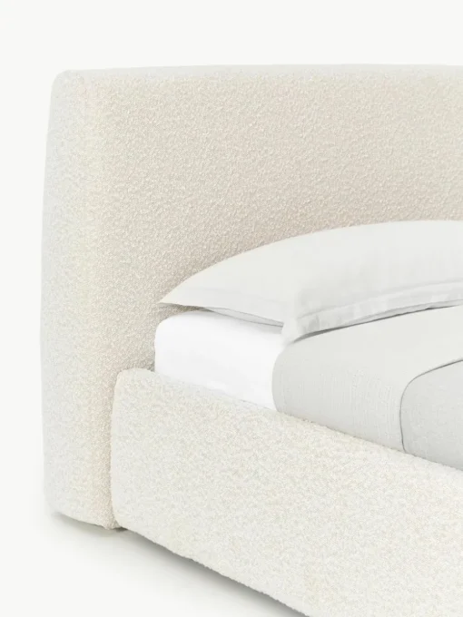 Bouclé-Einzelbett Cloud