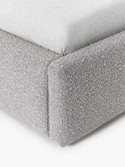 Bouclé-Einzelbett Cloud