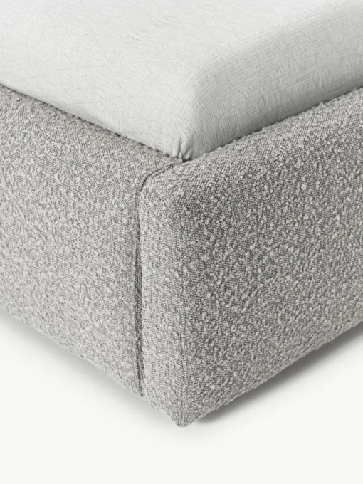Bouclé-Einzelbett Cloud