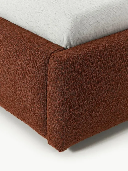 Bouclé-Einzelbett Cloud