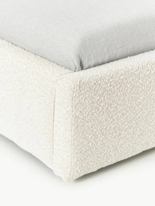 Bouclé-Einzelbett Cloud