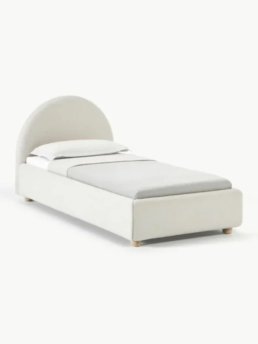 Bouclé-Einzelbett Ebba