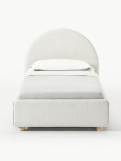 Bouclé-Einzelbett Ebba