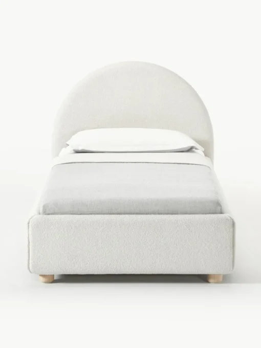Bouclé-Einzelbett Ebba