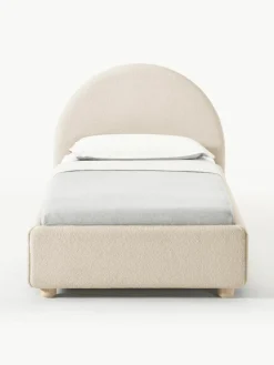 Bouclé-Einzelbett Ebba