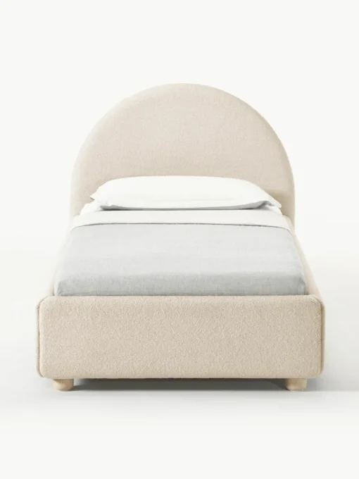 Bouclé-Einzelbett Ebba