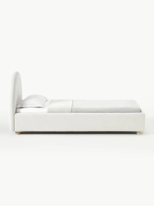 Bouclé-Einzelbett Ebba