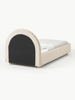 Bouclé-Einzelbett Ebba