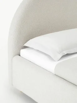 Bouclé-Einzelbett Ebba