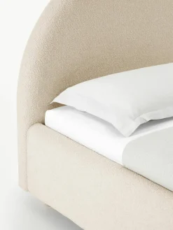 Bouclé-Einzelbett Ebba