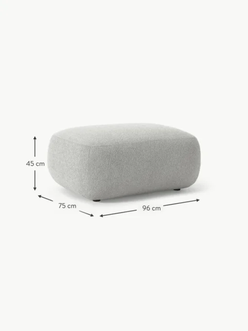 Bouclé-Hocker Sofia