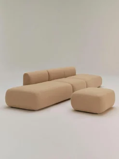 Bouclé-Hocker Sofia