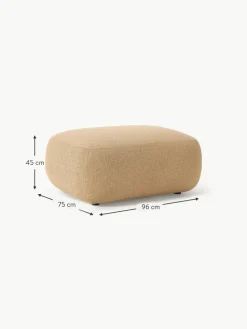 Bouclé-Hocker Sofia