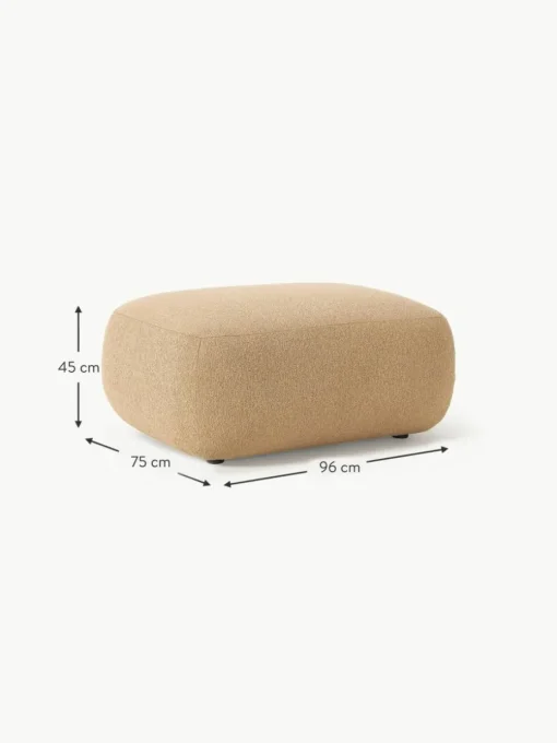 Bouclé-Hocker Sofia