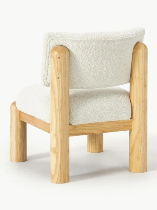 Bouclé-Loungesessel Dalma
