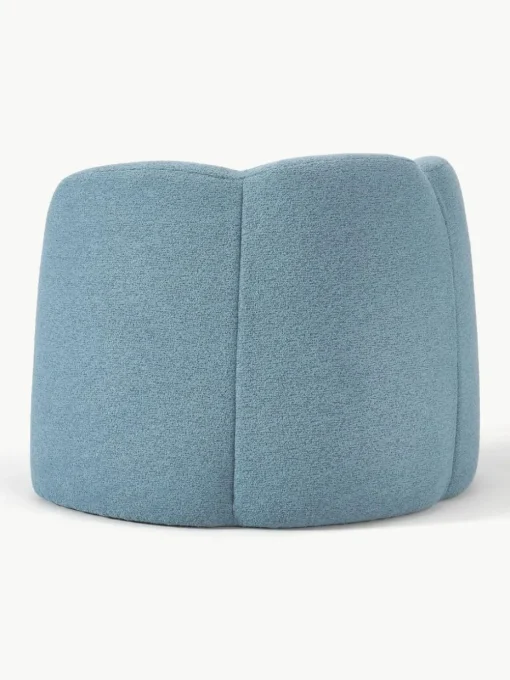 Bouclé-Loungesessel Fleur