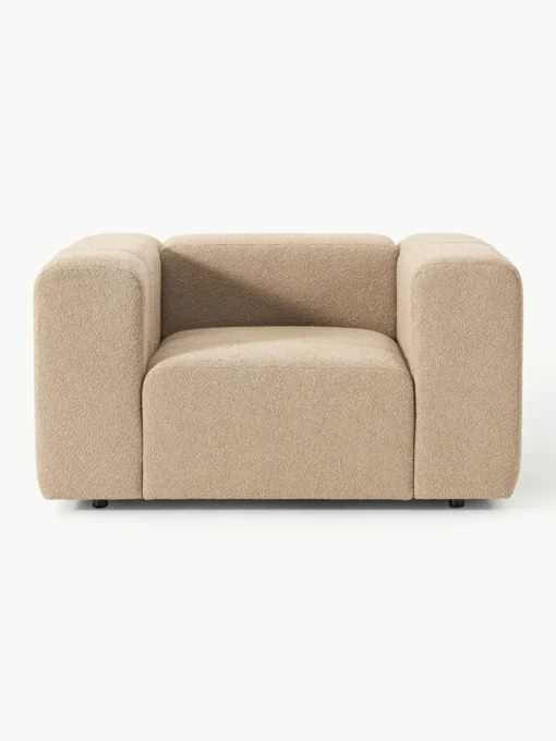 Bouclé-Loungesessel Lena
