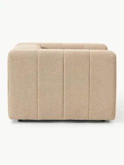 Bouclé-Loungesessel Lena