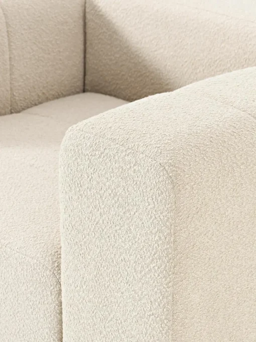 Bouclé-Loungesessel Lena