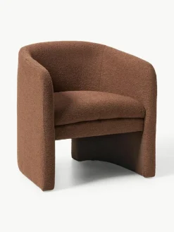 Bouclé-Loungesessel Mairo