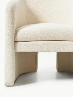 Bouclé-Loungesessel Mairo