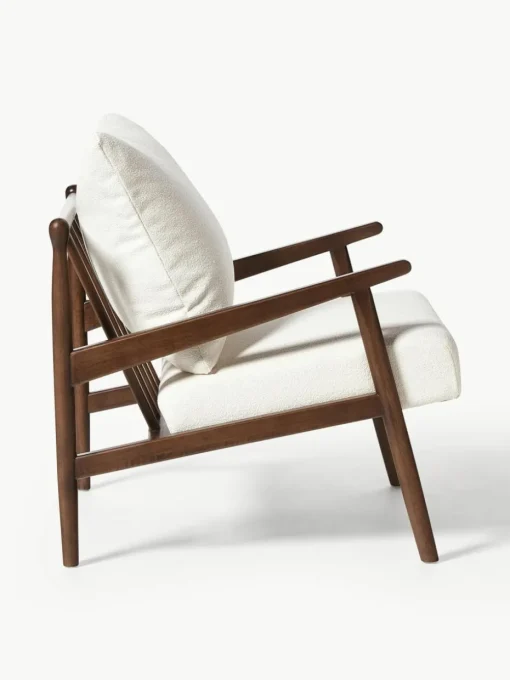 Bouclé-Loungesessel Mikkel