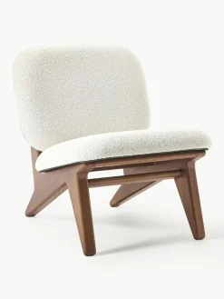 Bouclé-Loungesessel Shenay