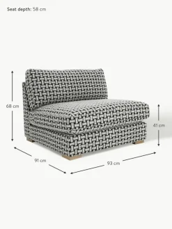 Bouclé-Loungesessel Stories