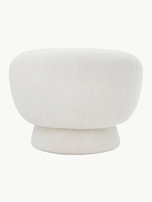 Bouclé-Loungesessel Ted