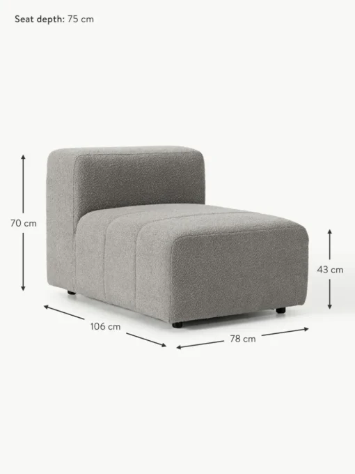 Bouclé-Mittelmodul Lena