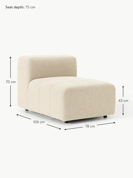 Bouclé-Mittelmodul Lena