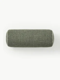 Bouclé-Nackenrolle Aya mit Kederumrandung