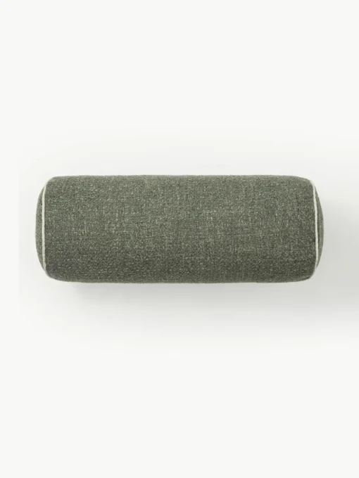 Bouclé-Nackenrolle Aya mit Kederumrandung