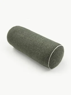 Bouclé-Nackenrolle Aya mit Kederumrandung