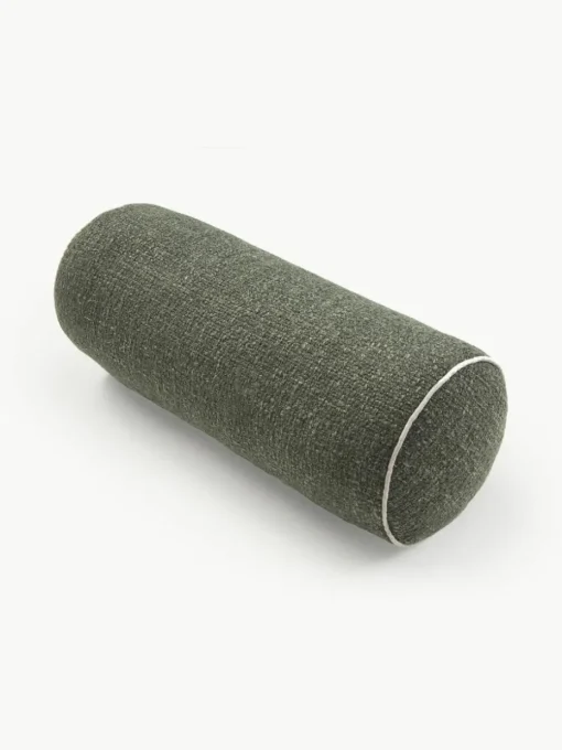 Bouclé-Nackenrolle Aya mit Kederumrandung