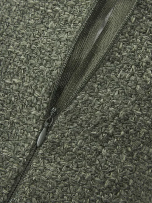 Bouclé-Nackenrolle Aya mit Kederumrandung