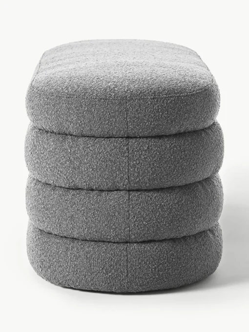 Bouclé-Polsterbank Alto