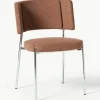 Bouclé-Polsterstühle Samantha, 2 Stück